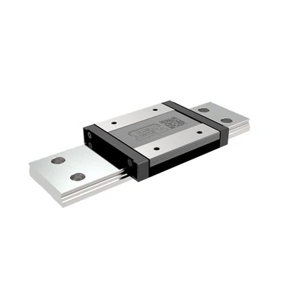 Guia de rolamentos lineares de flange em miniatura
